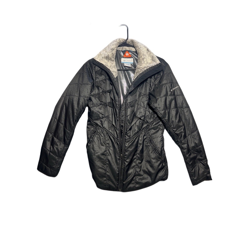 Columbia Omni-Heat Jacket Interchange Quilted black  Outdoor Women's Size Small